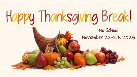 Planning Your Thanksgiving Break