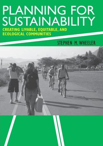 Planning for Sustainability Creating Livable, Equitable and Ecological Communities Epub