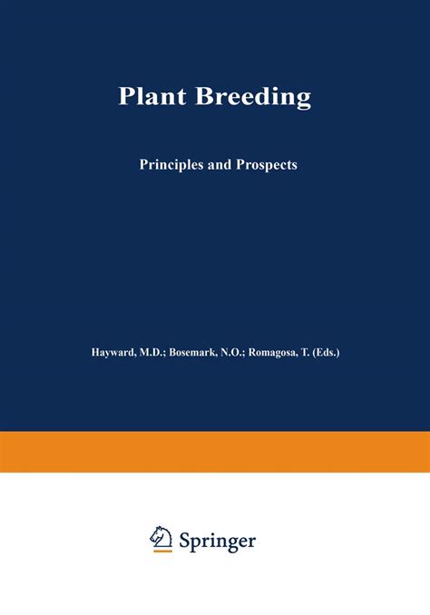 Plant Breeding Principles and Prospects 1st Edition Kindle Editon