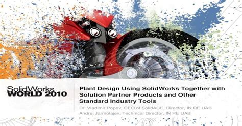 Plant Design Using Solidworks Together With Solution PDF
