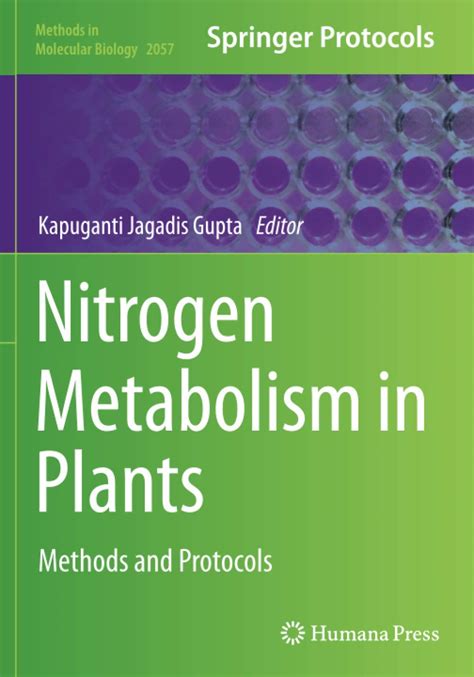 Plant Metabolism Methods and Protocols PDF