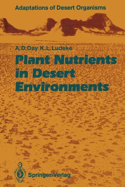 Plant Nutrients in Desert Environments PDF