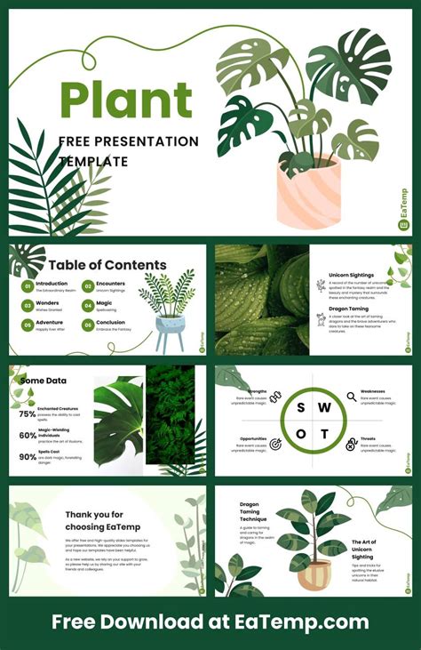 Plant Ppt Template