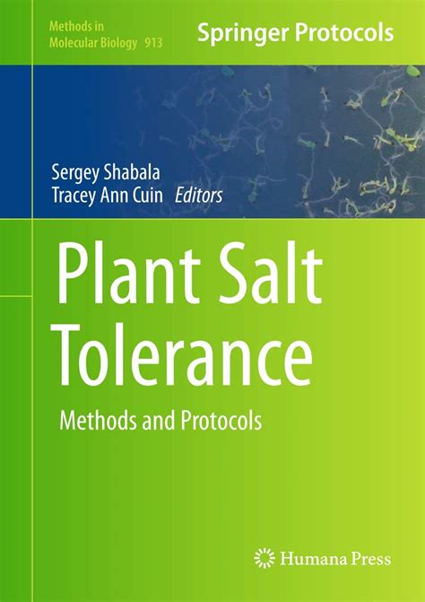 Plant Salt Tolerance Methods and Protocols Epub