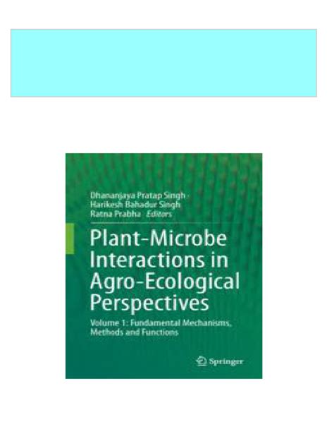 Plant-Microbe Interactions, Vol. 2 1st Edition Doc