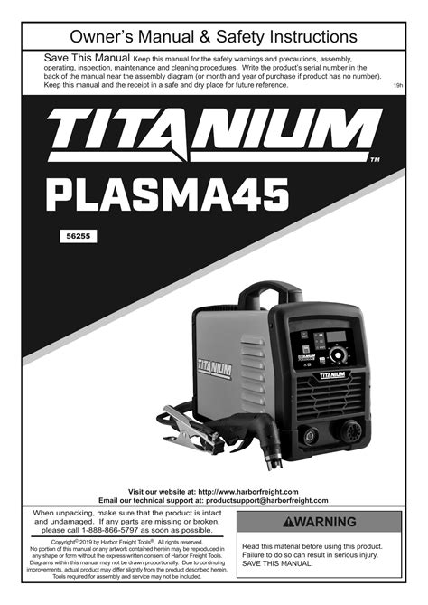 Plasma Cutter User Manual Ebook Doc