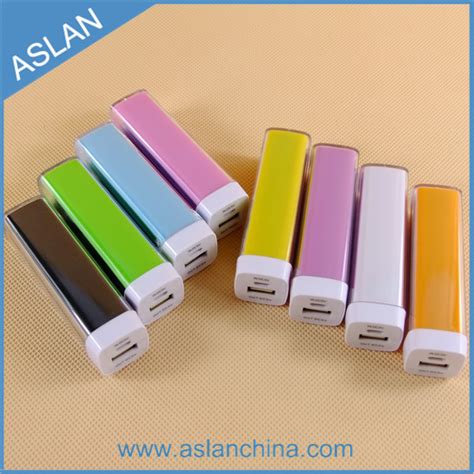 Plastic lipstick 2600mAh Portable External Reader