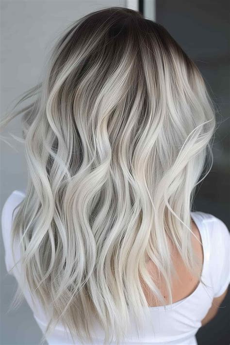 Platinum Blonde Balayage: 50+ Stunning Shades for a Chic Look