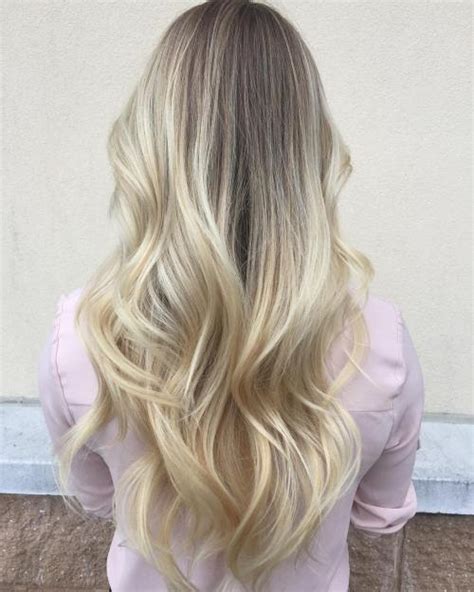 Platinum Blonde Balayage: A Glimmering Statement