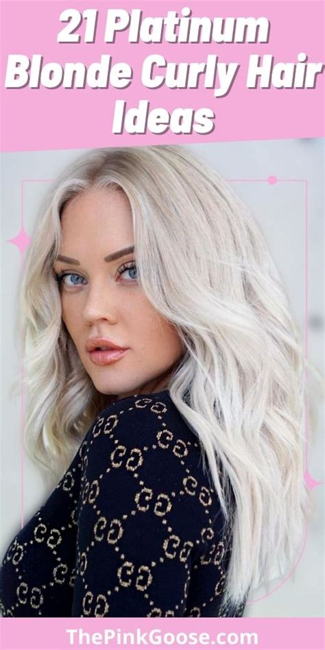 Platinum Blonde Curly Hair: The Glamorous Guide to Achieving Your Dream Tresses