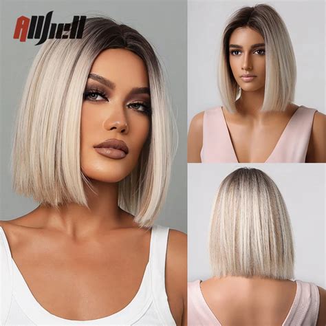 Platinum Perfection: Short Straight Bob Wigs Reign Supreme in 2025