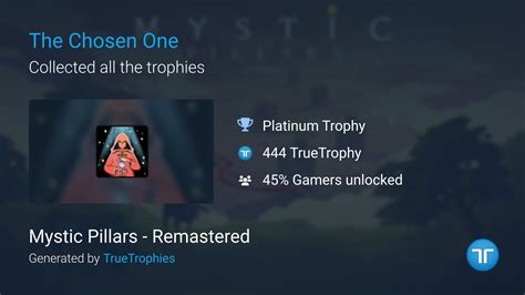 Platinum Trophy - The Chosen One