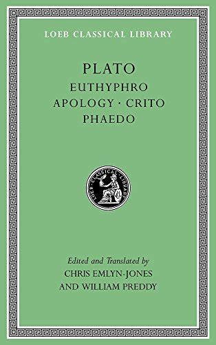 Plato Euthyphro Apology Crito Phaedo Loeb Classical Library PDF
