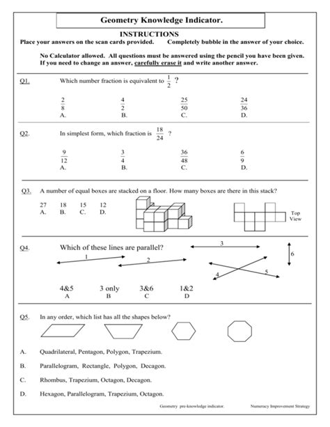 Plato Geometry B Pretest Unit 3 Answers PDF