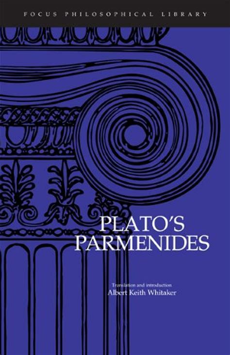 Plato Parmenides Focus Philosophical Library Kindle Editon