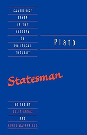 Plato The Statesman Cambridge Texts in the History of Political Thought Epub
