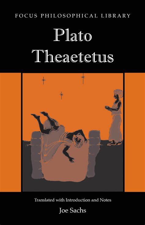 Plato Theaetetus Focus Philosophical Library Doc