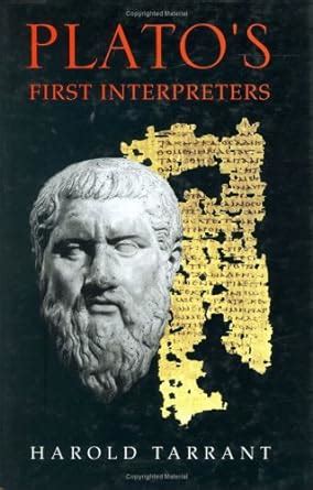 Plato s First Interpreters Doc