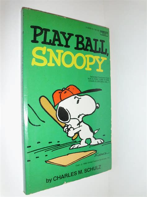 Play Ball Snoopy Selected Cartoons From Win A Few Lose A Few Charlie Brown Volume 1 Doc