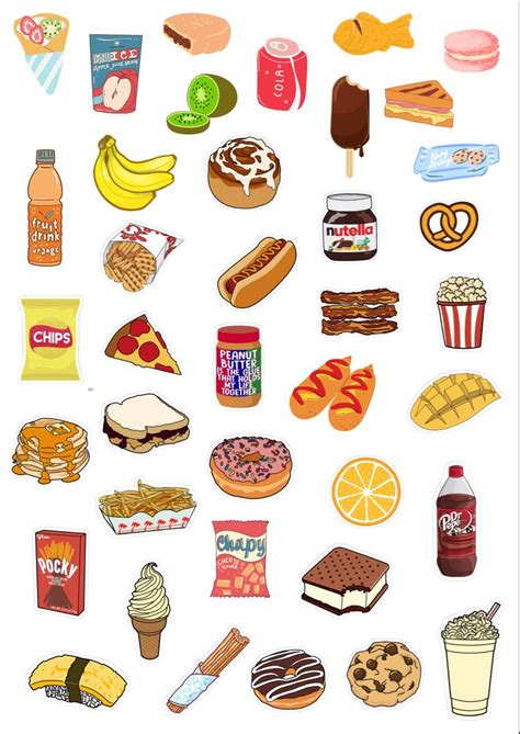 Play with Sticker - Food PDF