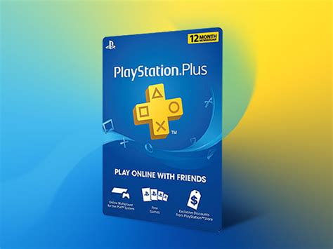 PlayStation Network Plus 12-Month Subscription: Elevate Your Gaming Experience