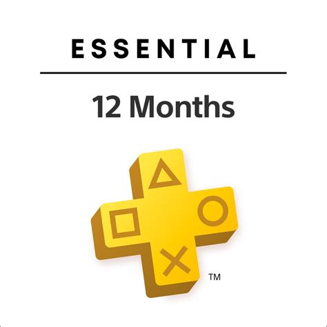 PlayStation Plus Essential: 12-Month Subscription