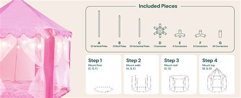 PlayVibe Princess Tent Assembly Instructions: A Guide to Royal Adventure