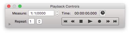 Playback Controls: