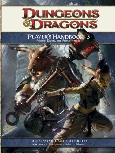 Player's Handbook 3: A 4th Edition D&am Epub