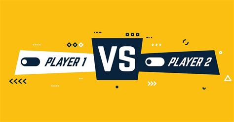 Player 1 vs. Player 2: The Ultimate Showdown