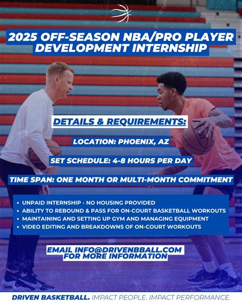 Player Development Internships: