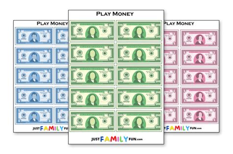 Playmoney Printable