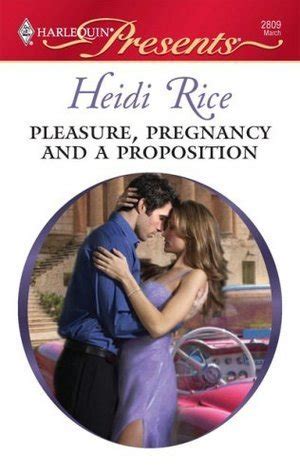 Pleasure Pregnancy And A Proposition PDF