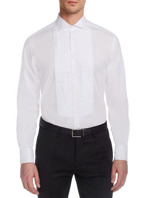 Pleated Tuxedo Shirt: Unveiling a Timeless Classic