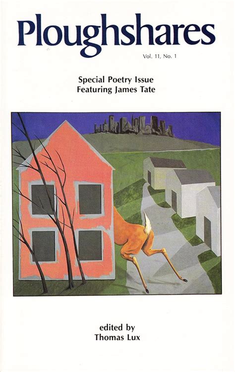 Ploughshares Spring 1985 Guest-Edited by Thomas Lux Reader