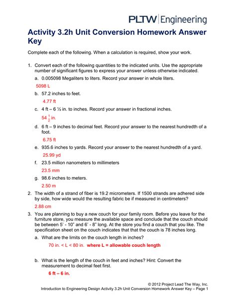 Pltw 221 Answer Key Kindle Editon