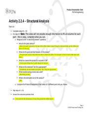 Pltw Activity Answers Structural Analysis Epub