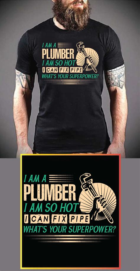 Plumber T-Shirts: Workwear with a Splash of Style