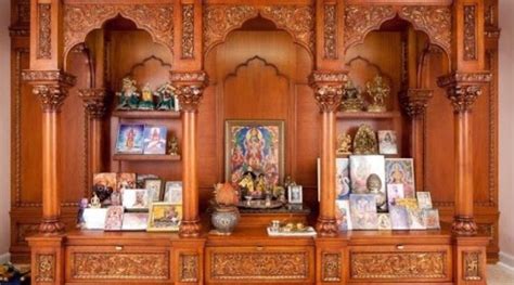 Plywood Wooden Mandir Design for Home: A Divine Elevation of Your Worship Space