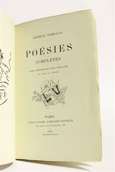 Poésies Complètes Oeuvres Mineures Litterature French Edition Kindle Editon