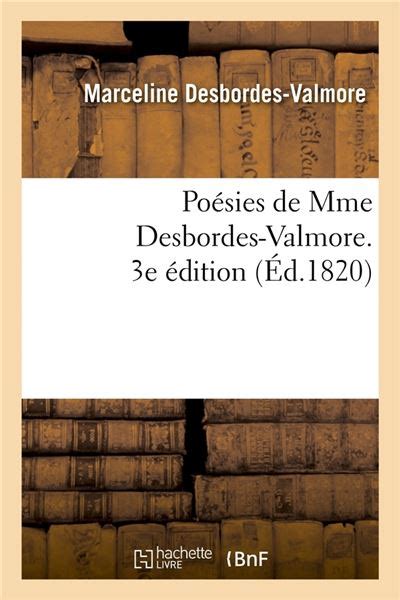 Po Sies de Mme Desbordes-Valmore Reader