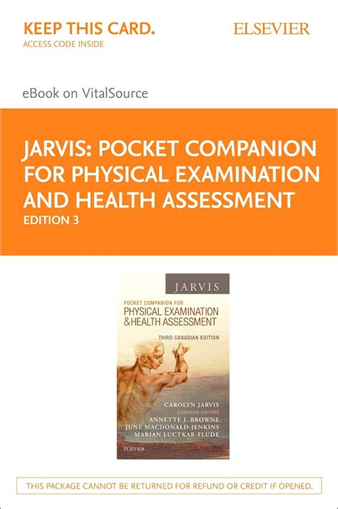 Pocket Companion for Physical Examination and Health Assessment Ebook Reader