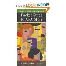 Pocket Guide to APA Style 2009 Update Edition Doc