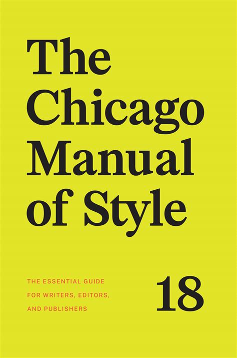 Pocket Guide to Chicago Manual of Style Epub