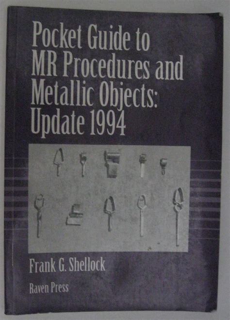 Pocket Guide to Mr Procedures and Metallic Objects Update, 1994 Kindle Editon