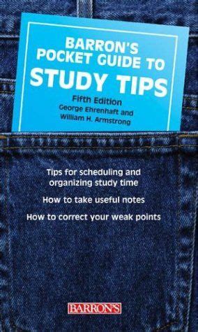Pocket Guide to Study Tips Barron s Pocket Guides Epub