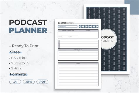 Podcast Planner Template Free