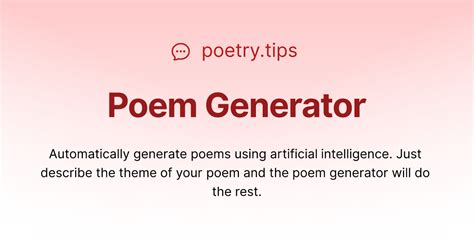 Poem AI Generator: 10,000+ Character Masterpiece Unlocking Endless Possibilities