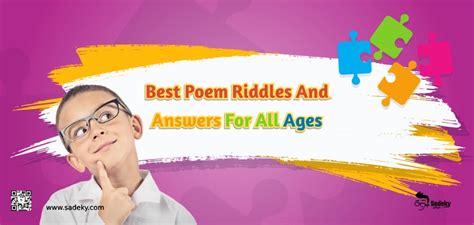 Poem Riddles With Answers Epub