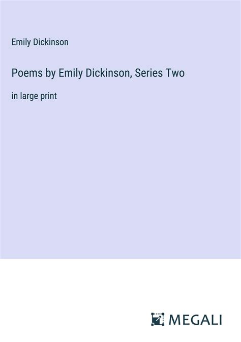 Poems by Emily Dickinson Series Two Reader